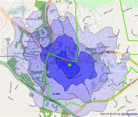 isochrone openstreetmap